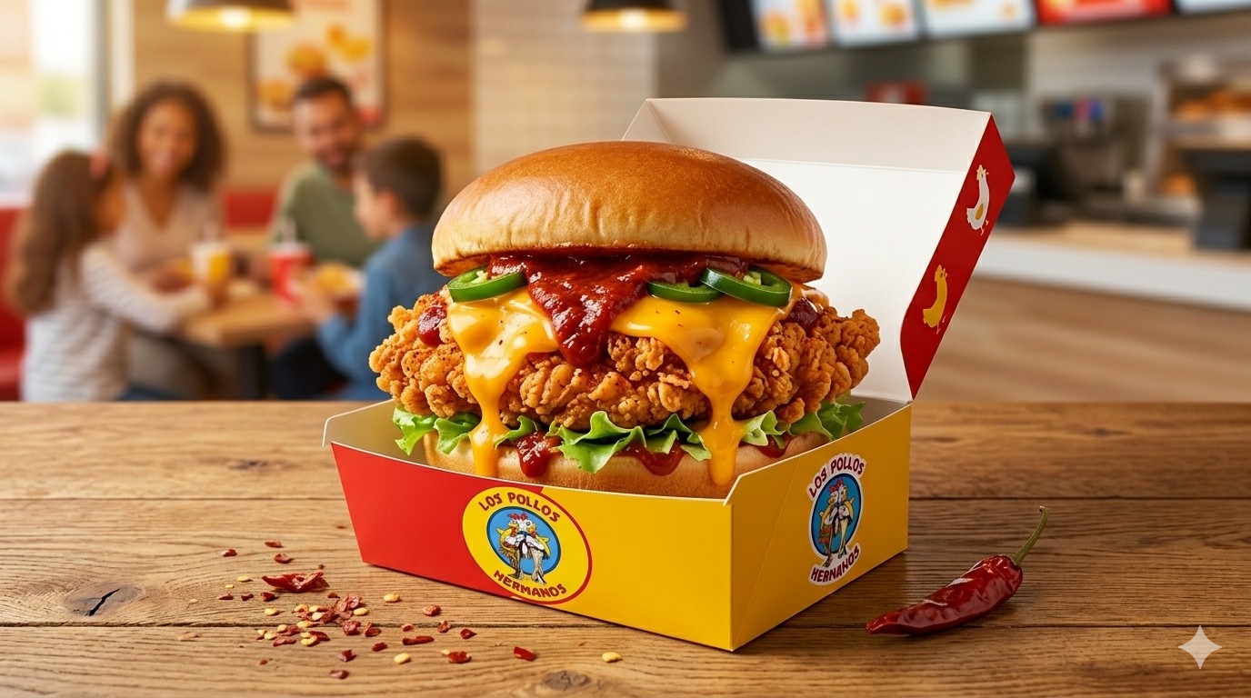 Burger Poulet Spicy Fromage