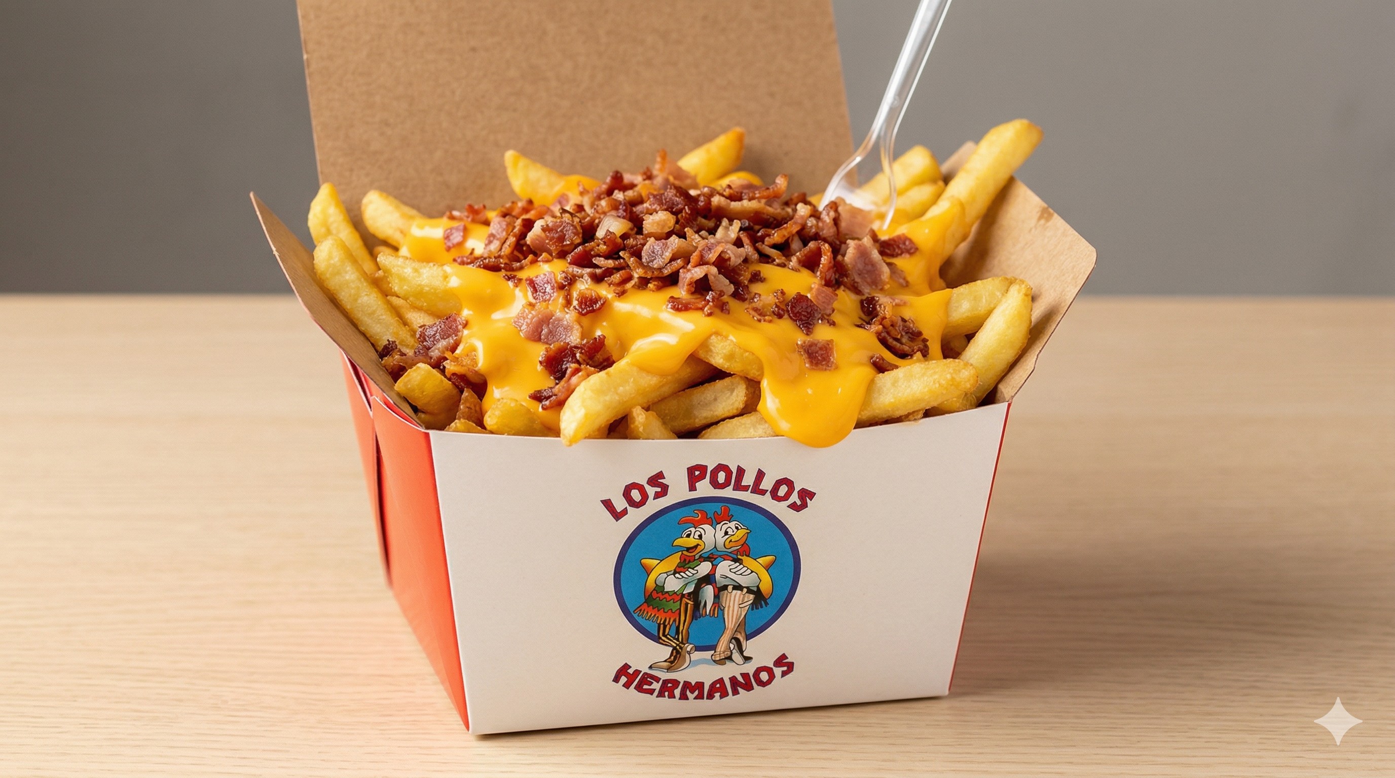 Frites au Cheddar et Bacon