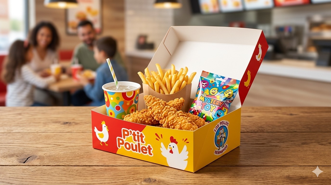 Menu Enfant P'tit Poulet